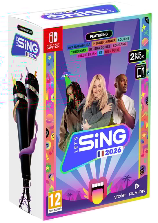 Let' Sing 2026 2 Mic Pack - vue 3