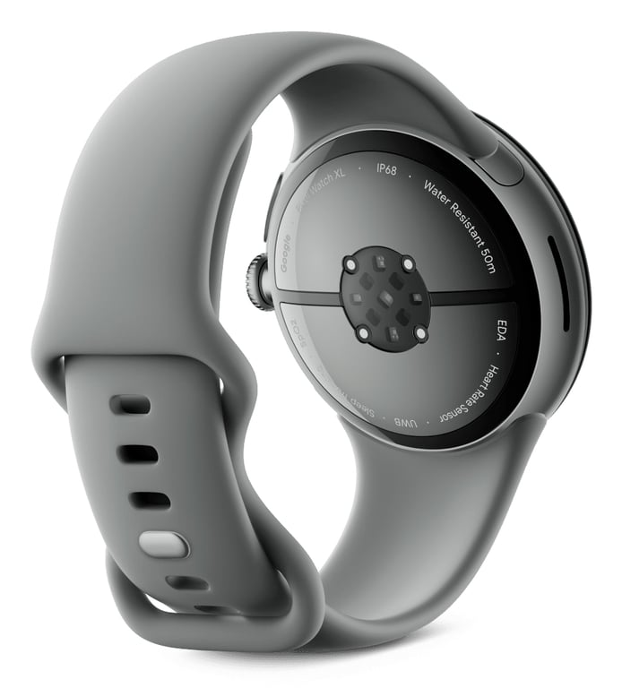 Pixel Watch 3 (Bluetooth) Boitier de 45 mm avec bracelet Vert Sauge - Neuf