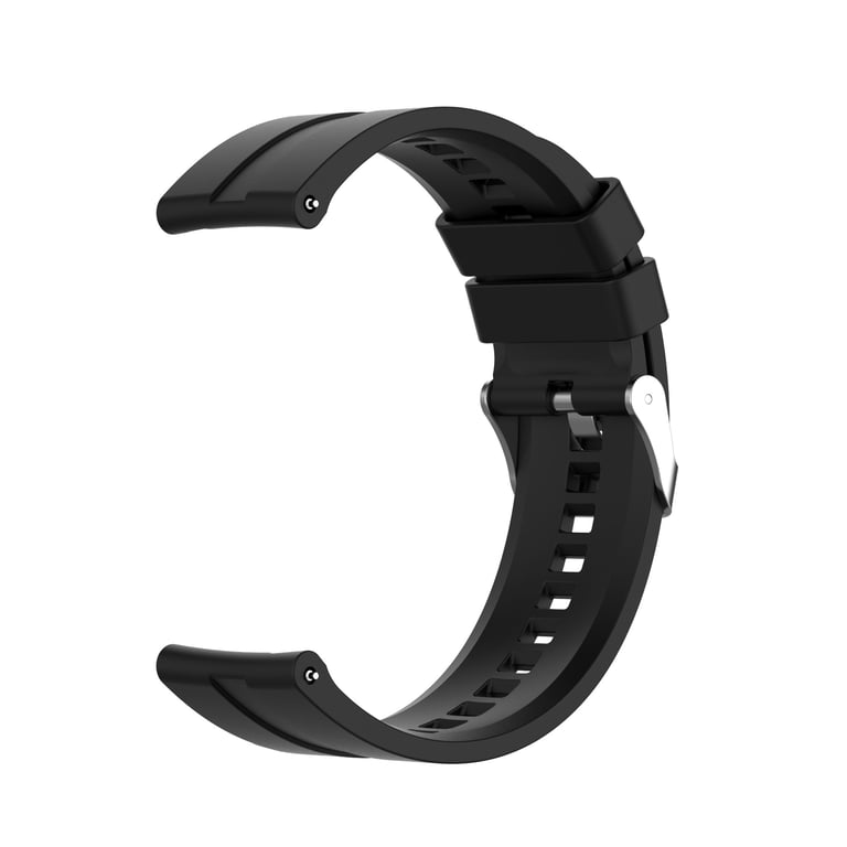 INF Bracelet de montre 22 mm Garmin/Huawei/Samsung Galaxy Watch Noir - vue 3