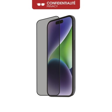 Tiger Glass Plus VT Recycle Confidentiel iPhone 15 Plus