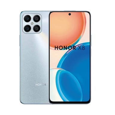 Honor X8 128 GB, Plata, desbloqueado