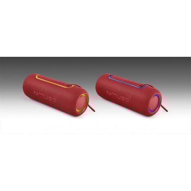 Muse M-780BTR haut-parleur portable et de fête Rouge 20 W