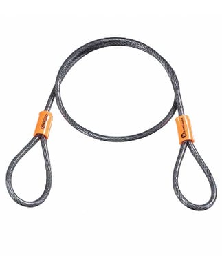 Kryptonite KryptoFlex 525 Naranja, Acero inoxidable 760 mm Antirrobo