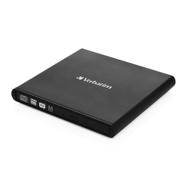 Unità disco ottico CD/DVD Slimline Verbatim DVD-RW Nero