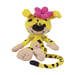 Lot de 3 peluches Marsupilami - JEMINI - Bibi, Bobo et Bibu - 17 cm