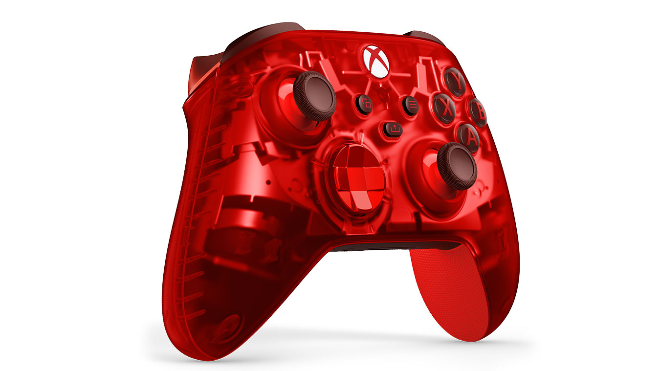 Microsoft Xbox Wireless Controller – Pulse Cipher Special Edition Rouge Bluetooth Manette de jeu Analogique/Numérique Xbox Series S, Android, Xbox Series X, iOS, PC - Neuf