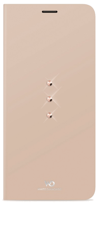 Etui Portfeuille Crystal pour Samsung Galaxy S9, Or