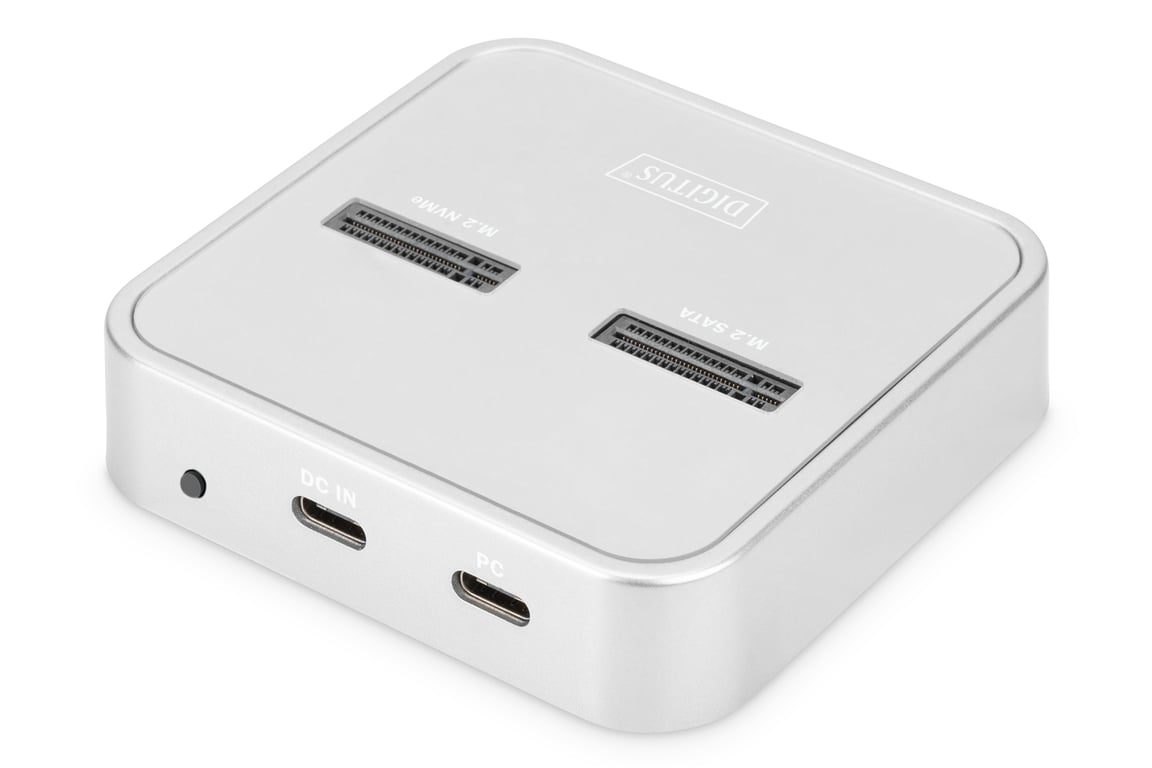 Digitus Station d'accueil avec baies .2 pour SSD NVMe + SATA et lecteur de carte SD Express USB C™ Neuf - vue 4