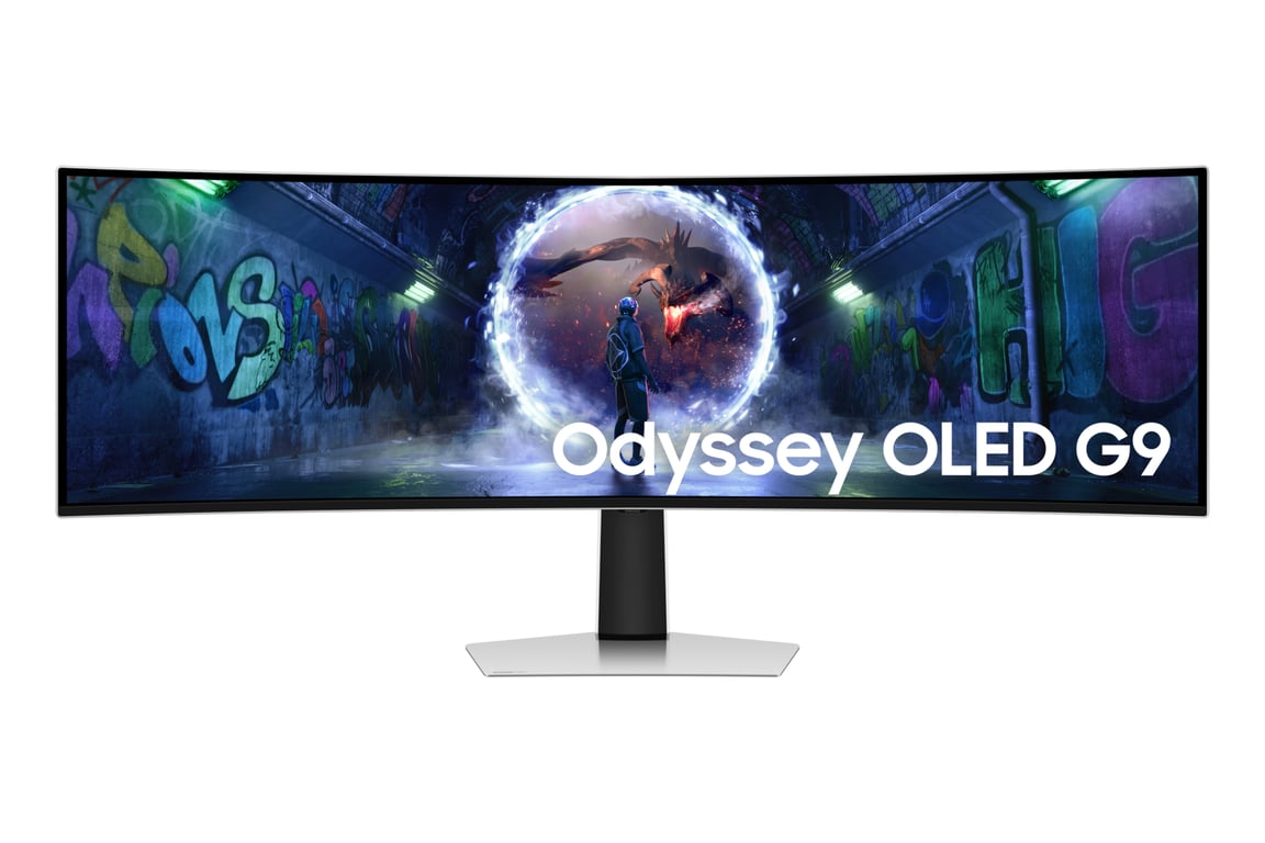 Samsung S49DG934SU écran plat de PC 124 5 cm 49 5120 x 1440 pixels Dual QHD OLED Neuf - vue 2