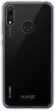 Carcasa híbrida invisible para Huawei Y7 2019, Transparente.