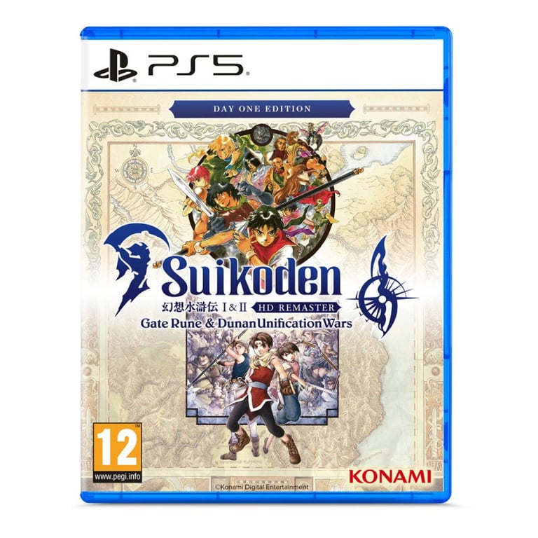 Suikoden 1 & 2 HD Remaster Day One Edition PS5 - Neuf