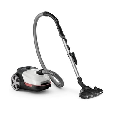 Aspirateur traineau avec sac - PHILIPS XD6122/12 - 900 W - 4 L - Blanc polaire