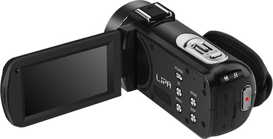 LIPA HDV Z63 videocámara Cámara de video Cámara digital Cámara WiFi Cámara para vlogs Lente CMOS Con WiFi Neuf