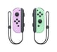 Joy-Con - Manette de jeu Analogique/Numérique pour Nintendo Switch, Nintendo Switch OLED, Violet & Vert Pastel