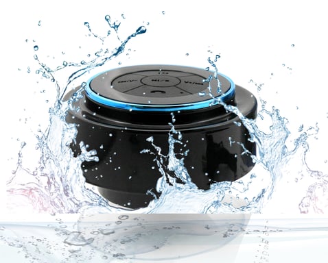 Bluedive speaker for shower  
Enceinte de douche Bluedive