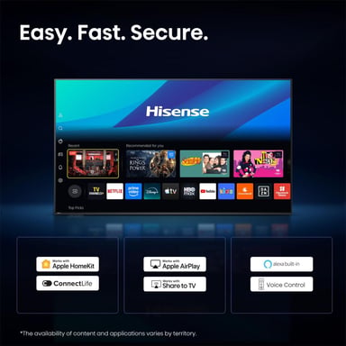 TV 75UR9S 75'' (2026) 4K Smart TV RGB Mini-LED 180 Hz VRR VIDAA Alexa Dolby Atmos Gris