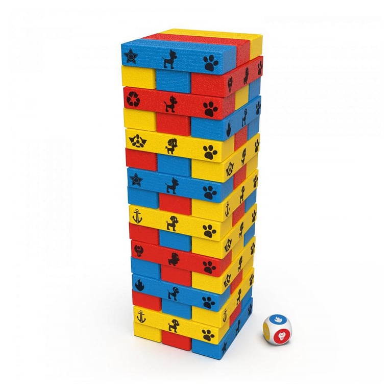 Jeu De Stratégie Tour Jenga Pat' Patrouille Spin Master La Boite - vue 3