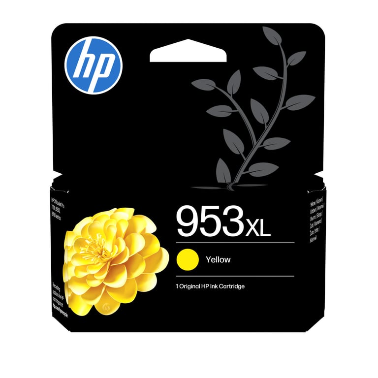 HP 953XL 18 ml à rendement élevé jaune original Officejet cartouche d'encre - vue 2