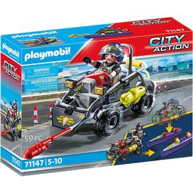 Quad Transformable De Bandit Playmobil La Boîte - vue 5