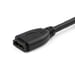 StarTech.com Cable de 15cm de Extensión Alargador HDMI 2.0 de Alta Velocidad con Ethernet - Extensor de Puertos - Cable para Conservar Puertos de Cone