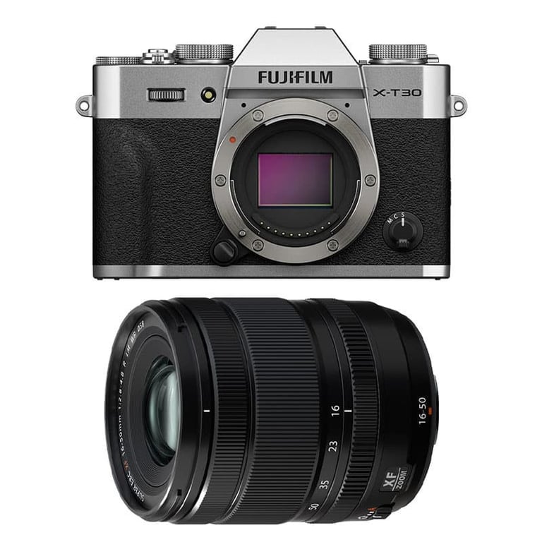 FUJIFILM X-T30 III ARGENT + Objectif XF 16-50mm f/2.8-4.8 R LM WR