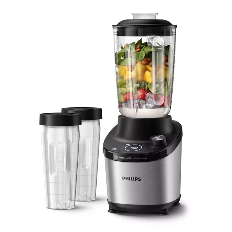 Blender Philips HR3760/10 – 1500W, Capacité 2L, 6 Programmes Quick Select - vue 4