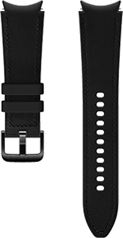 Bracelet Hybride en cuir pour G Watch 4 Classic 130mm, M/L Noir Samsung