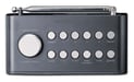 Radiosveglia Bluetooth/DAB+/FM modello CR-625 con schermo LCD e antenna