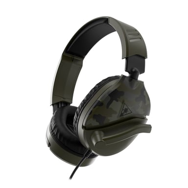 Turtle Beach Recon 70 Camo Verde PlayStation Auriculares Multiplataforma para Juegos PS5, PS4, Xbox Series X|S, Xbox One, PC y Mobile