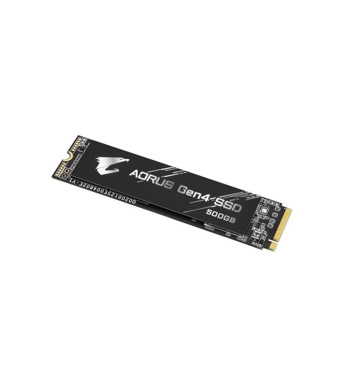Gigabyte AORUS Gen4 SSD - 500 Go M.2 PCIe 4.0 NVMe