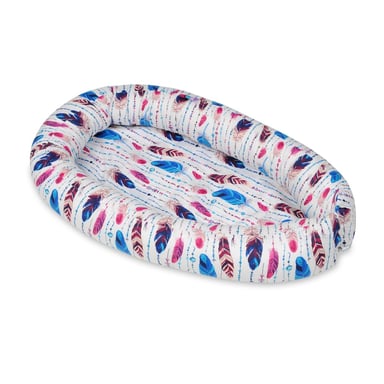 Saco de Dormir Capullo de Plumas Multicolor para Bebé - Confort y Seguridad