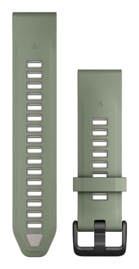Garmin Quickfit Bande Vert, Gris Silicone