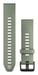 Garmin Quickfit Bande Vert, Gris Silicone