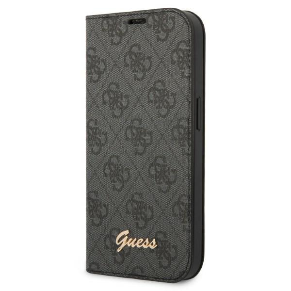 Guess Étui pour iPhone 14 Book 4G, vintage