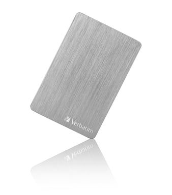 Verbatim Disque dur portable mince Store ?n? Go ALU 2 To argenté