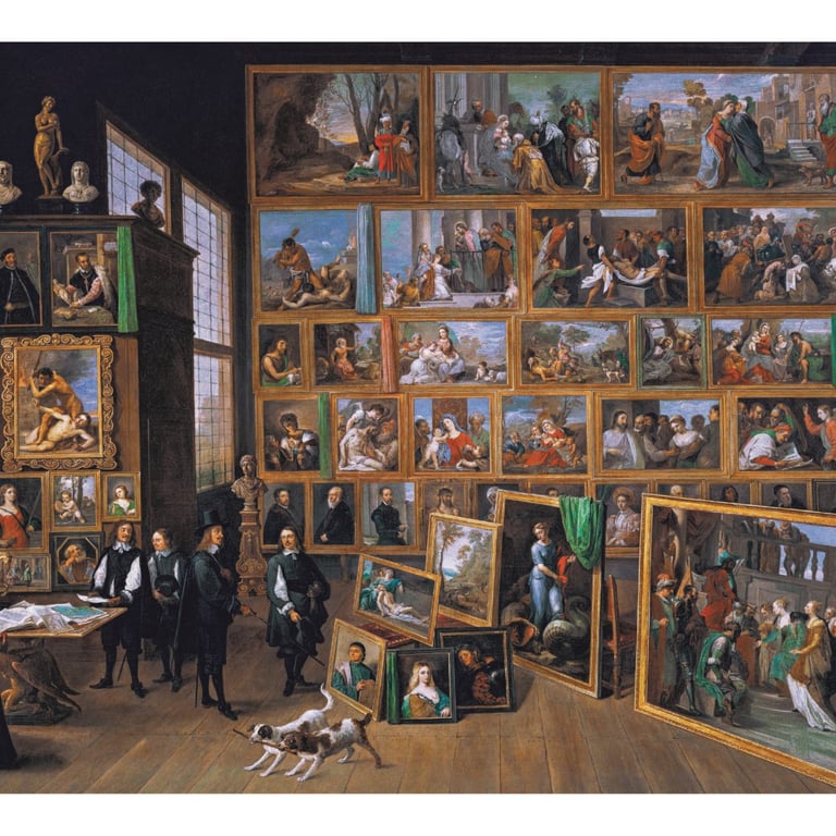Puzzle 2000 pièces : Museum : David Teniers Clementoni Puzzles - vue 2