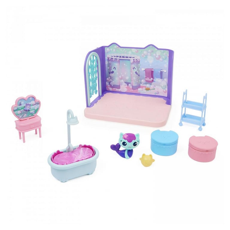 Playset Deluxe Salle de Bain de Gabby et ses Amis Chats - Neuf