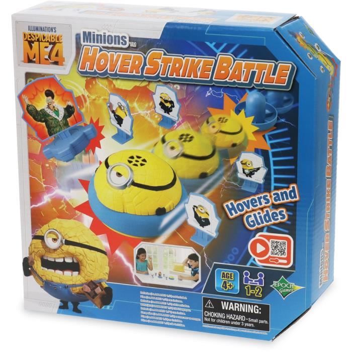 Jeu de Table EPOCH GAMES Minions Hover Strike Battle Renvoyer le Palet Évite les Minions ! - vue 2