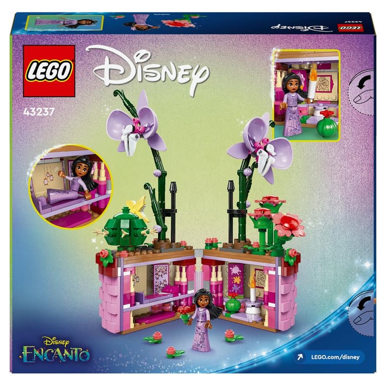 LEGO® Disney Princess™ : Le pot de fleurs d'Isabela - Ensemble créatif et ludique - Neuf