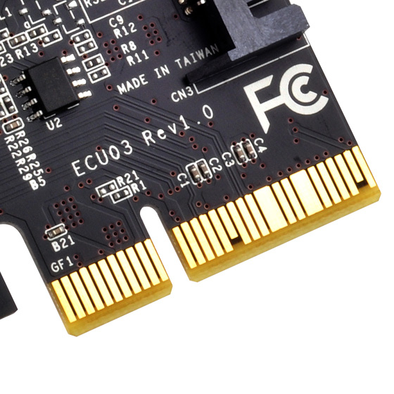 Silverstone ECU03 carte et adaptateur d'interfaces Interne USB 3.2 Gen 1 3.1 Gen 1 Neuf - vue 3