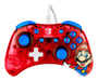 Rock Candy: Mario Punch Rouge, Translucide USB Manette de jeu Analogique/Numérique Nintendo Switch, Nintendo Switch Lite, Nintendo Switch OLED