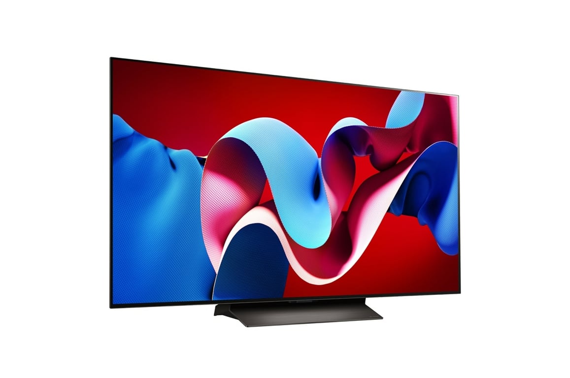 LG 77C4 TV OLED 77 195 cm 4K UHD 3840x2160 a9 AI Processor 4K Gen 7 HDR Smart TV 4xHDMI 2.1 WiFi - vue 3