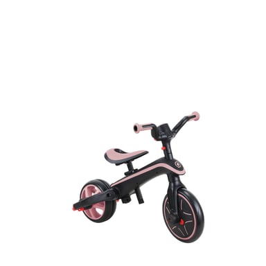 Triciclo Explorer 4 in 1 Pieghevole Rosa Pastello per Bambini