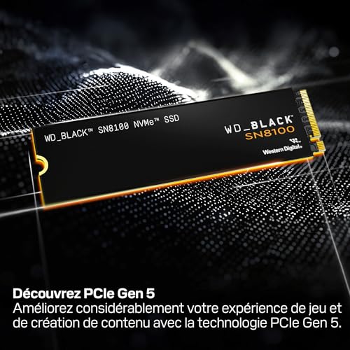 WD NVMe Gen5 .2 SN8100 WD - vue 4