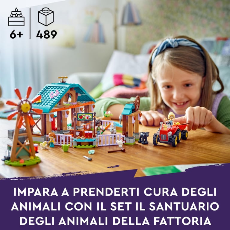 LEGO Friends Le Refuge des Animaux de la Ferme 42617 - vue 2