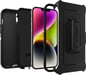 OtterBox Defender Coque pour iPhone 14 Plus, Antichoc, anti-chute, ultra-robuste, coque de protection, supporte 4x plus de chutes que la norme militaire, Noir, livré sans emballage