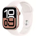 Apple Watch Series 10 OLED 42 mm Digital 374 x 446 Pixeles Pantalla táctil 4G Oro rosa Wifi GPS (satélite)