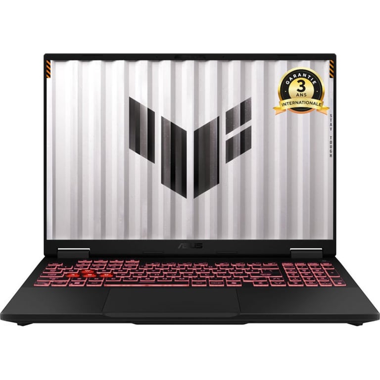 PC Portable Gamer ASUS TUF Gaming A16 TUF608 : Sans Windows 16 WUXGA RTX 5060 8Go AMD Ryzen 7 260 RAM SSD - vue 2
