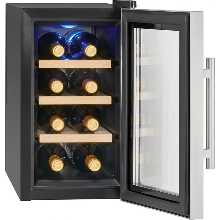 Cave à vin avec porte vitrée et écran LED Proficook PC WK1233 Neuf - vue 4