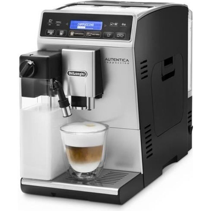DELONGHI ETAM29.660.SB Expresso broyeur Autentica Cappuccino - Argent - Neuf